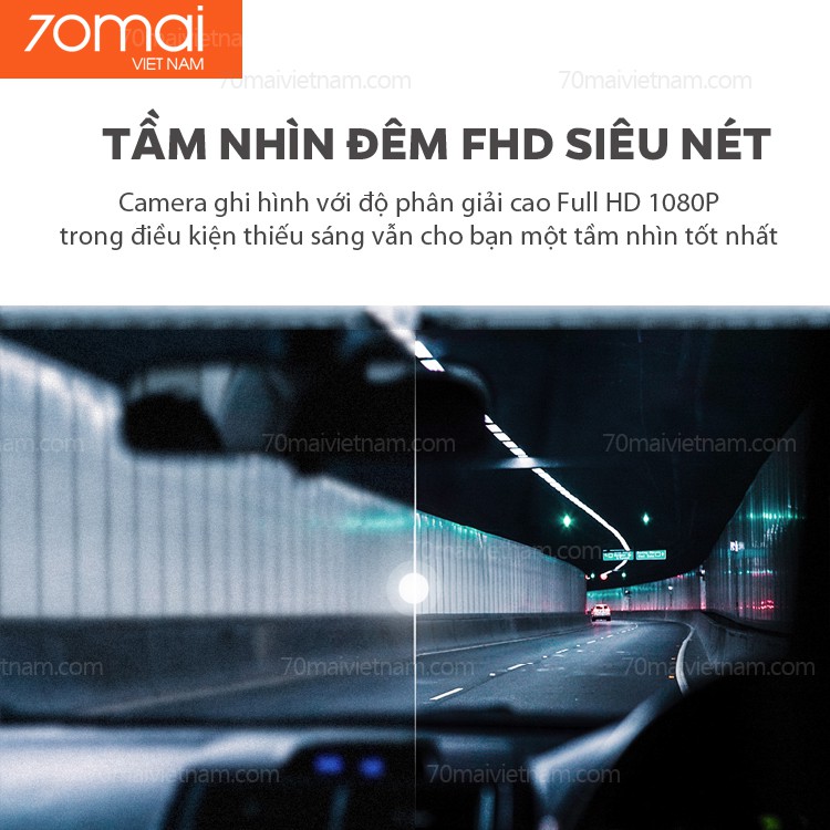 Camera Hành Trình 70Mai Smart Dashcam 1S | Full HD 1080P | WIFI | BigBuy360 - bigbuy360.vn