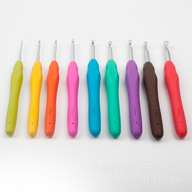 Bộ Kim Móc 9-12 Size - Kim Móc Cán Dẻo