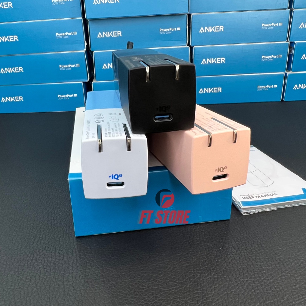 [GIAO HOẢ TỐC] Pin Sạc Pự Phòng Kiêm Củ Sạc Nhanh Anker A1633 20W/5000mAh PD/QC3.0 BH12T