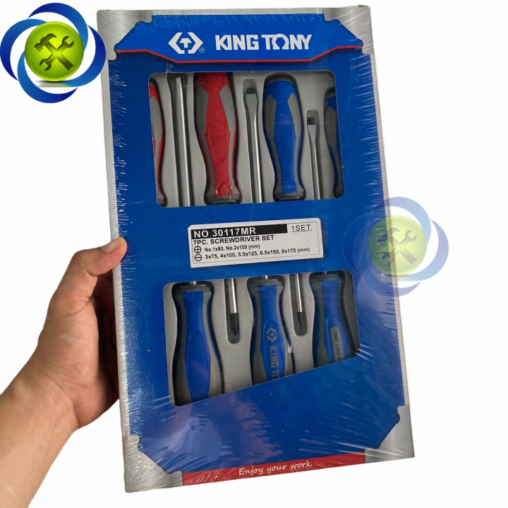 Bộ vít 7 chi tiết Kingtony 30117MR