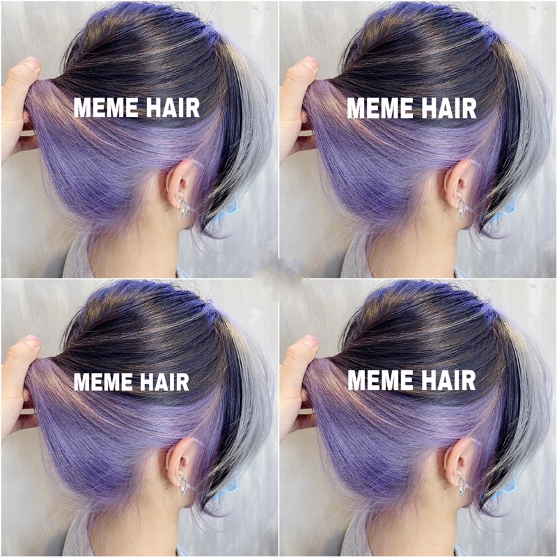 Combo màu nhuộm tím khói