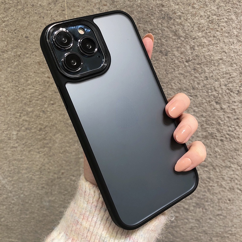 Ốp Điện Thoại Silicon Trong Suốt Siêu Mỏng Cho iPhone 11 Pro MAX 12 13 Pro MAX XS MAX XR 7+8 Plus