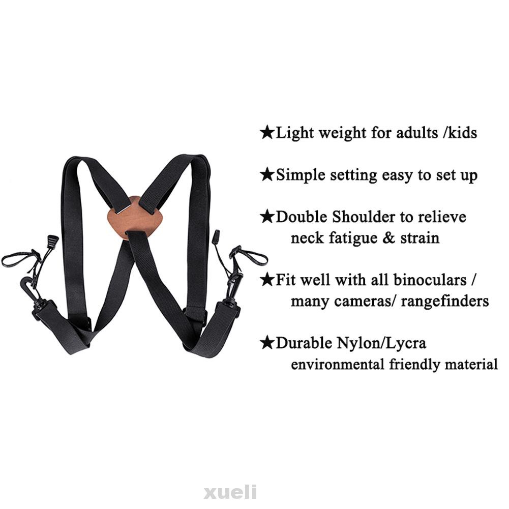 Outdoor Hiking Universal Quick Release Nylon Ergonomic Adjustable Size Binocular Harness Strap