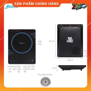 Bếp hồng ngoại Midea MIR-T2018DD