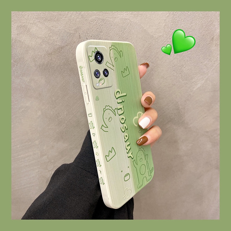 Ốp lưng Vivo V20 Ốp Lưng Vivo V20 SE Ốp V2024 V2025 Lưng silicone Mềm Chống Rơi In Hình Tranh Sơn Dầu Đơn Giản Cho Vivo V20 SE V20SE