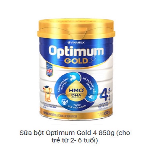 [HSD T4-2024] Combo 3 Hộp Sữa Bột Optimum Gold 4 850g (Cho Trẻ Từ 2- 6 tuổi)