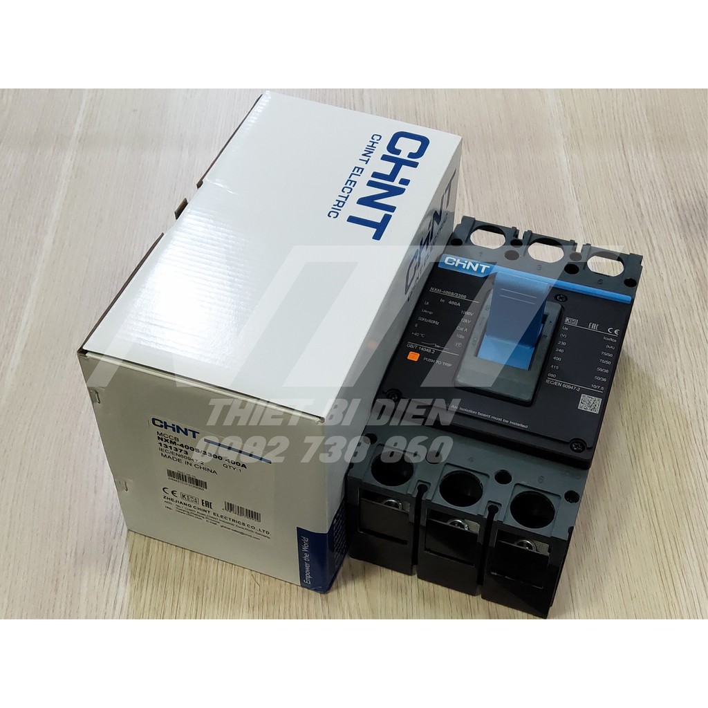 MCCB 3 pha 250A~400A NXM-400S Chint
