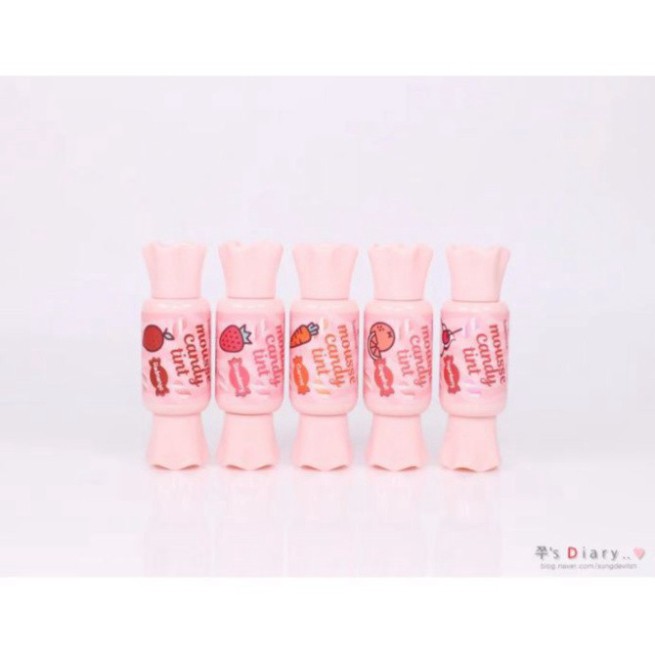 Son Mousse Hình Viên Kẹo Cực "cute" The Saem Saemmul Mousse Candy Tint Y50