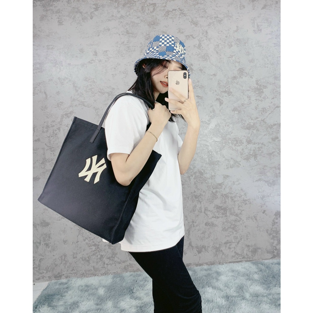 ⚡️  TÚI TOTE MLB CANVAS TOTE BAG NEW YORK YANKEES / Ảnh Thật | CAM KẾT CHẤT LƯỢNG NHẤT