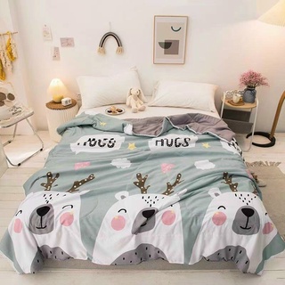 Chăn hè cotton đũi mát