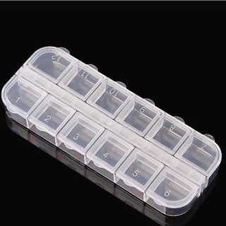 Hộp Đựng móng,đựng đá, đựng charm, 10 số siêu đẹp