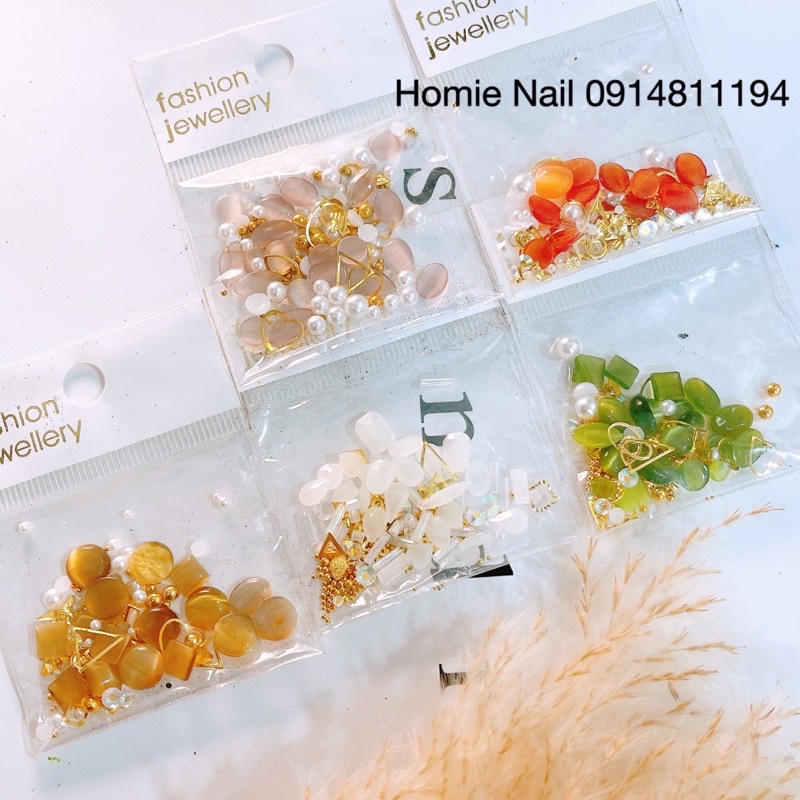 Phụ kiện gói trang trí móng tay