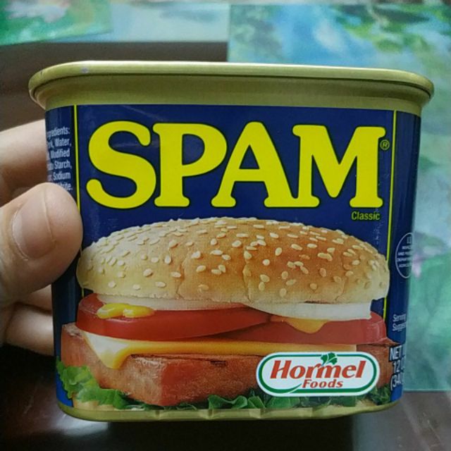 Spam Hamburger - thịt hộp spam