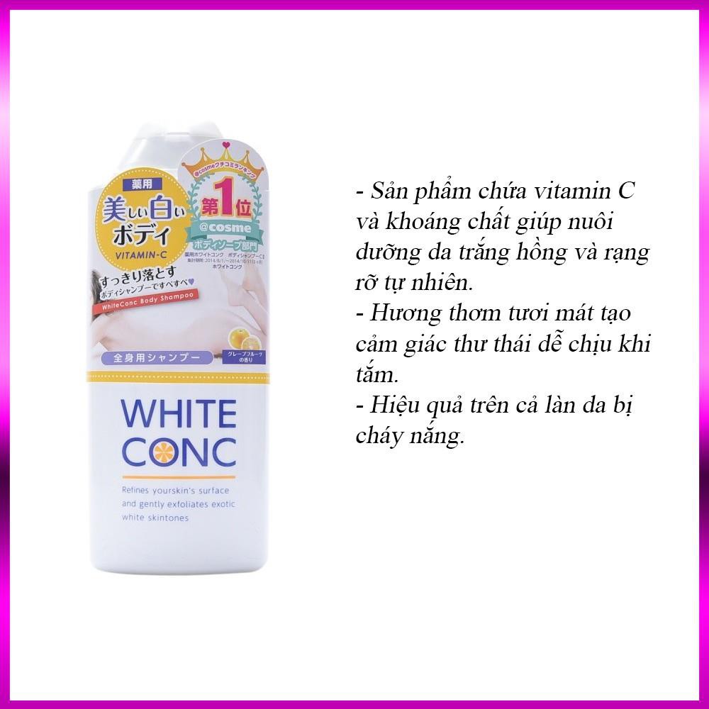 Sữa tắm trắng da White Conc Body Vitamin C 360ml