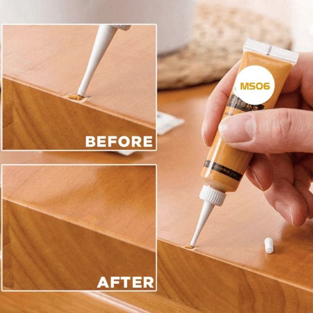 Keo che khuyết điểm đồ gỗ nội thất, sàn gỗ tự nhiên và gỗ công nghiệp