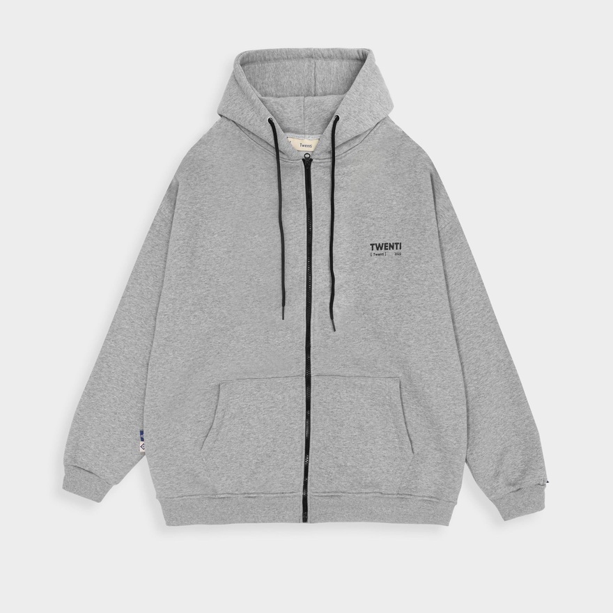 Áo Hoodie Zip TWENTI In 2022 Đơn Giản Năng Động