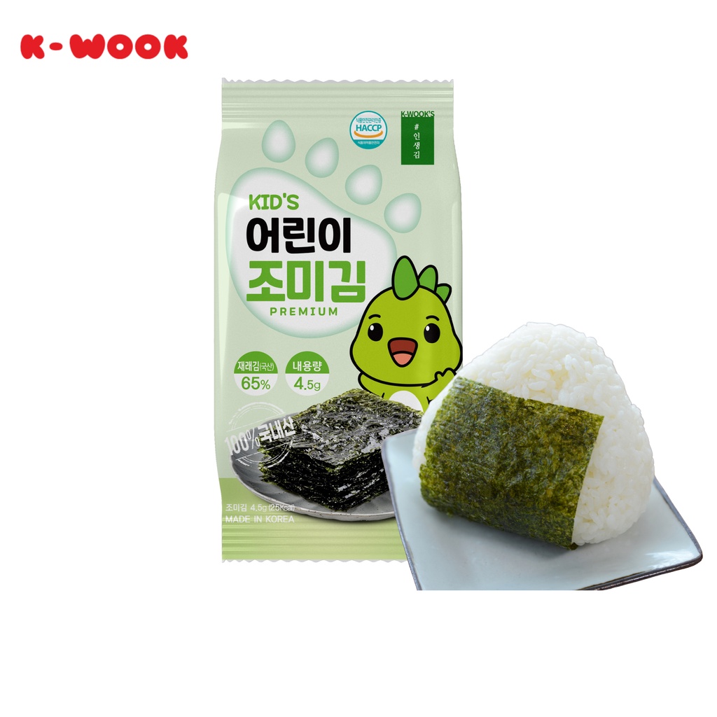 Combo 3 lốc 3 lá kim ăn liền K-WOOK dành riêng cho trẻ em gói 4.5g