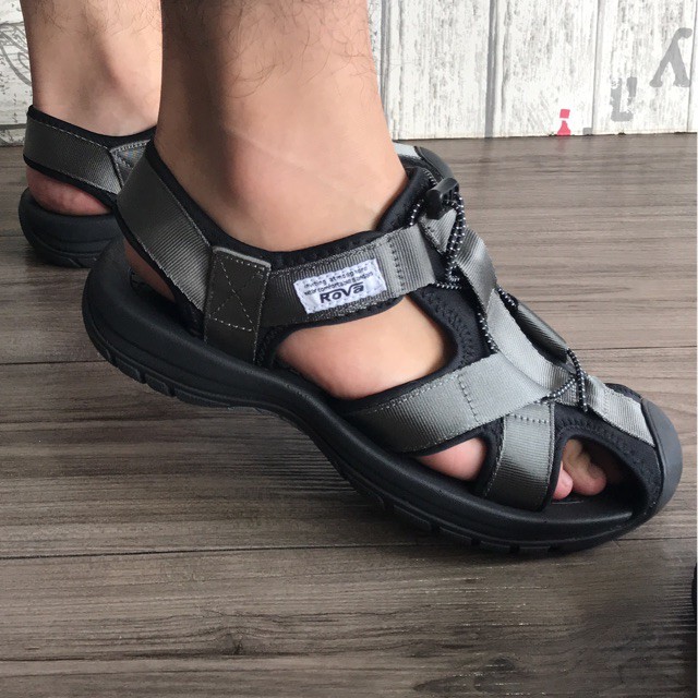 giảm sandal nam Giày sandal nam bít mũi đi dã ngoại, đi phượt hiệu Rova RV626B - MOL VN - BẢO HÀNH 12 THÁNG