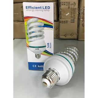 Bóng đèn led dạng xoắn công suất 20W siêu sáng tiết kiệm điện