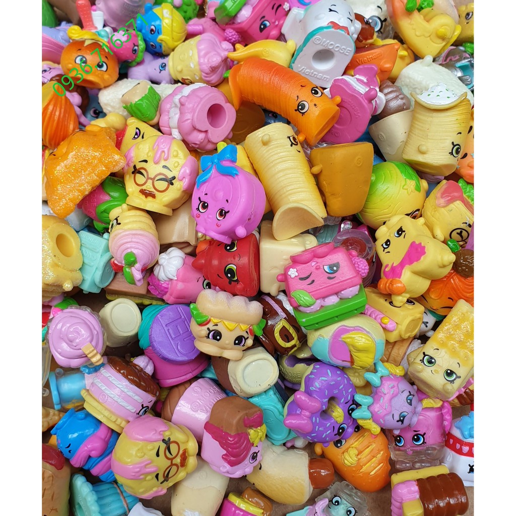 Shopkins nhiều mẫu cho bé chơi bán đồ hàng