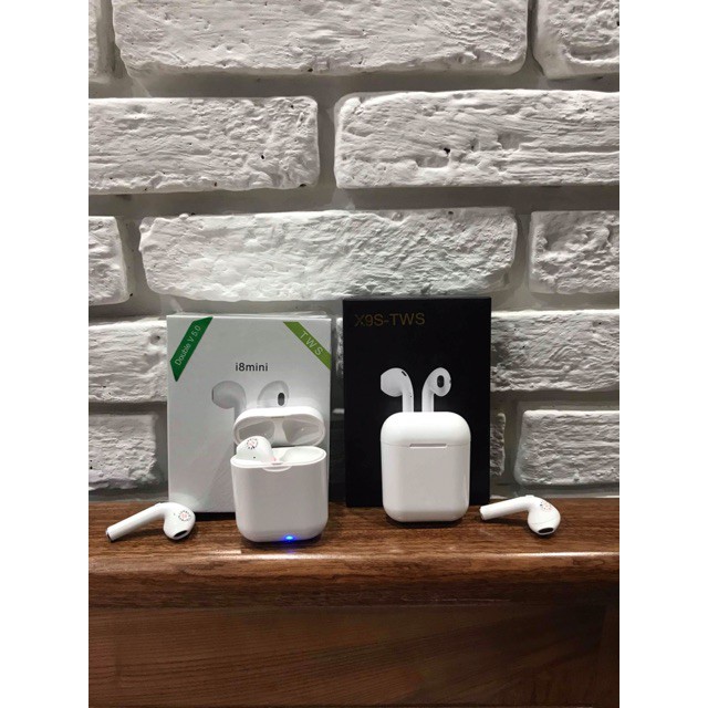 HCM Tai nghe AirPods Bluetooth I9X , I8 Mini âm thanh cực chuẩn 1 ĐỔI 1