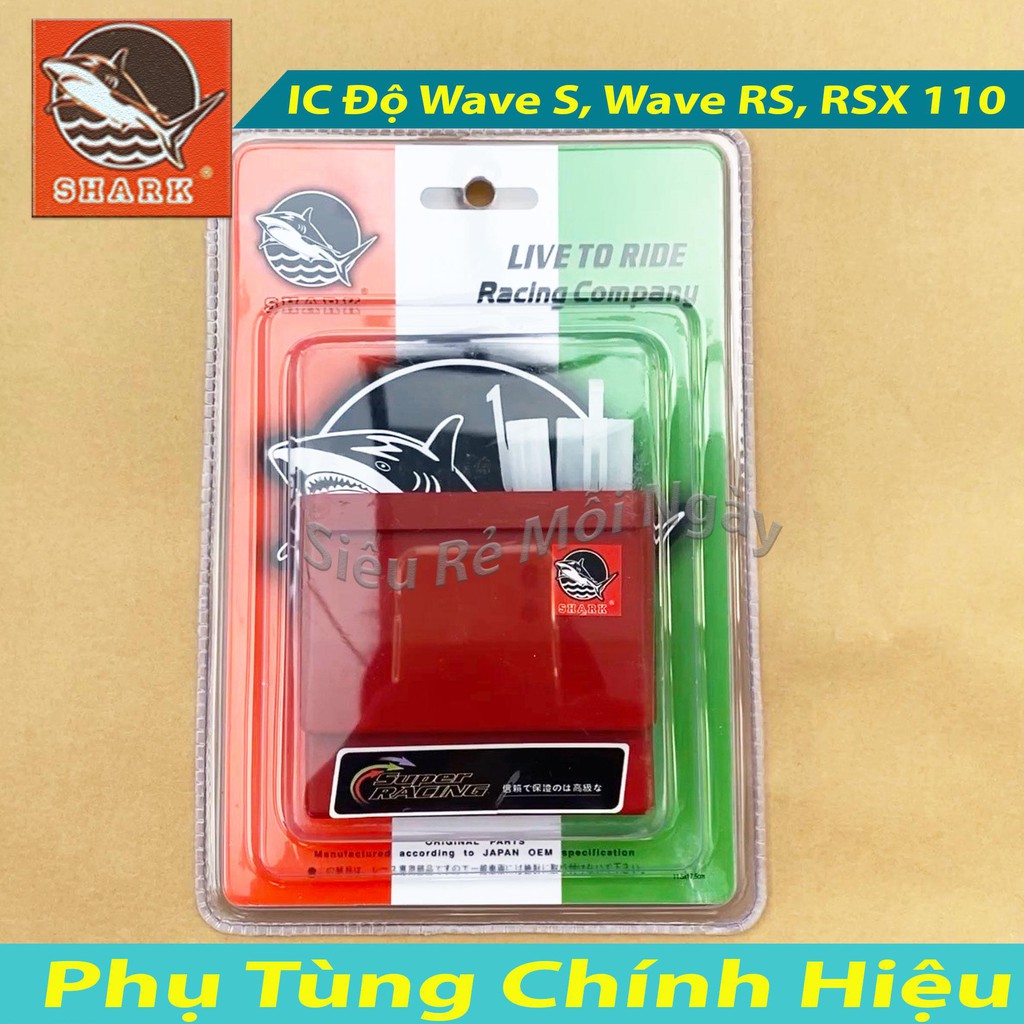 IC Độ Shark Mở Tua Honda Wave S110, RS110, RSX110 Malaysia