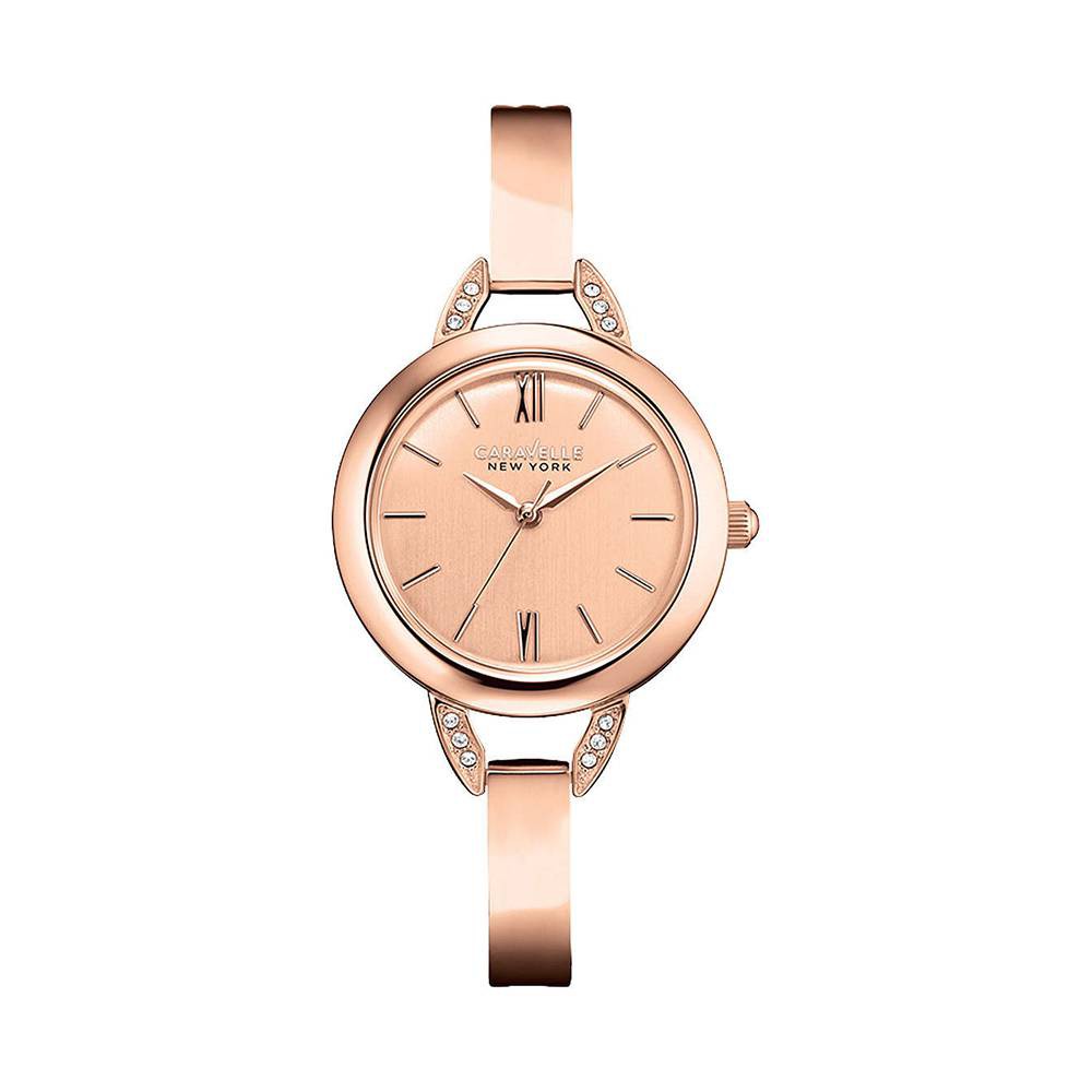 Đồng Hồ Caravelle 44L133 Nữ Thời Trang Đính Đá Swarovski 28mm