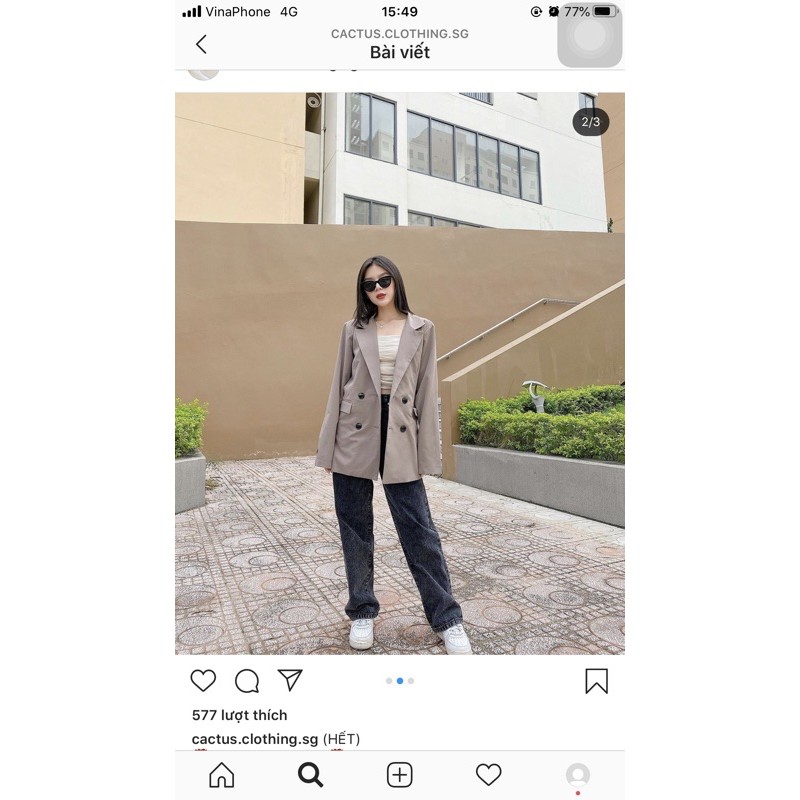 Blazer của Cactus.clothing.sg