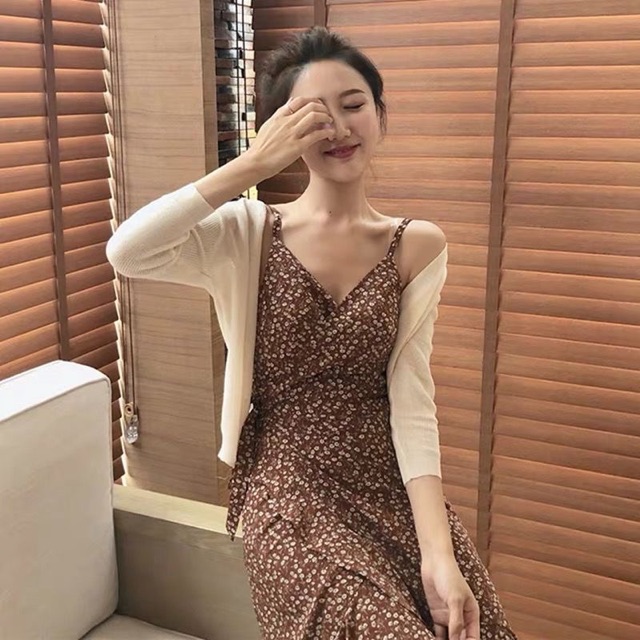 Áo Khoác Len Dáng Ngắn Cổ Tim | BigBuy360 - bigbuy360.vn