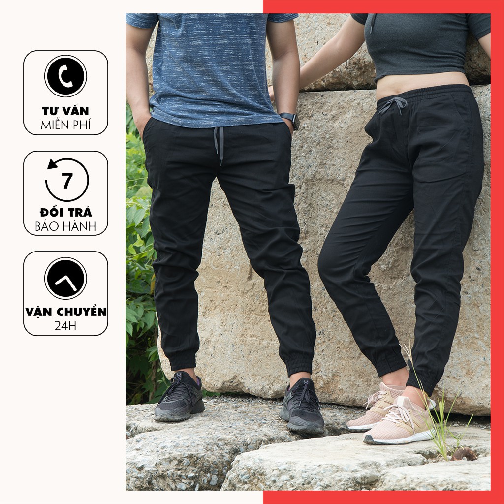 Quần Jogger Nam Nữ, Quần Kaki, Chuẩn Form Hàn Quốc, Bền Màu, Không Xù Lông MS03