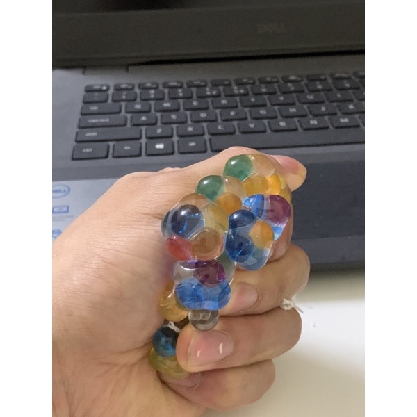 [ Rẻ Vô Địch] Quả bóng nho thông hơi, Bóp tay quả bóng nho nhiều màu sắc độc lạ xả stress.