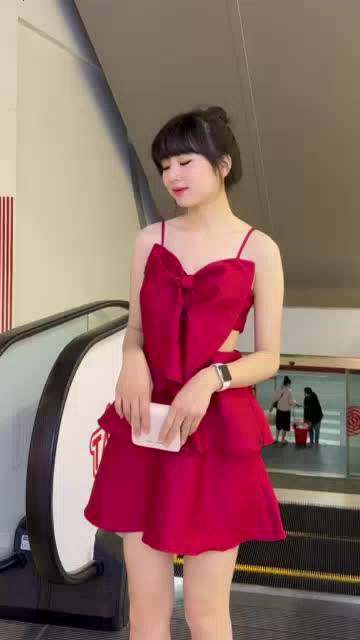 ĐẦM DÂY CUT EO 3 MÀU SANG CHẢNH - HOLIDAY DRESS | BigBuy360 - bigbuy360.vn