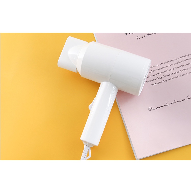 [Hàng mới về] Máy sấy tóc mini cầm tay làm khô nhanh không gây tiếng ồn tiện dụng