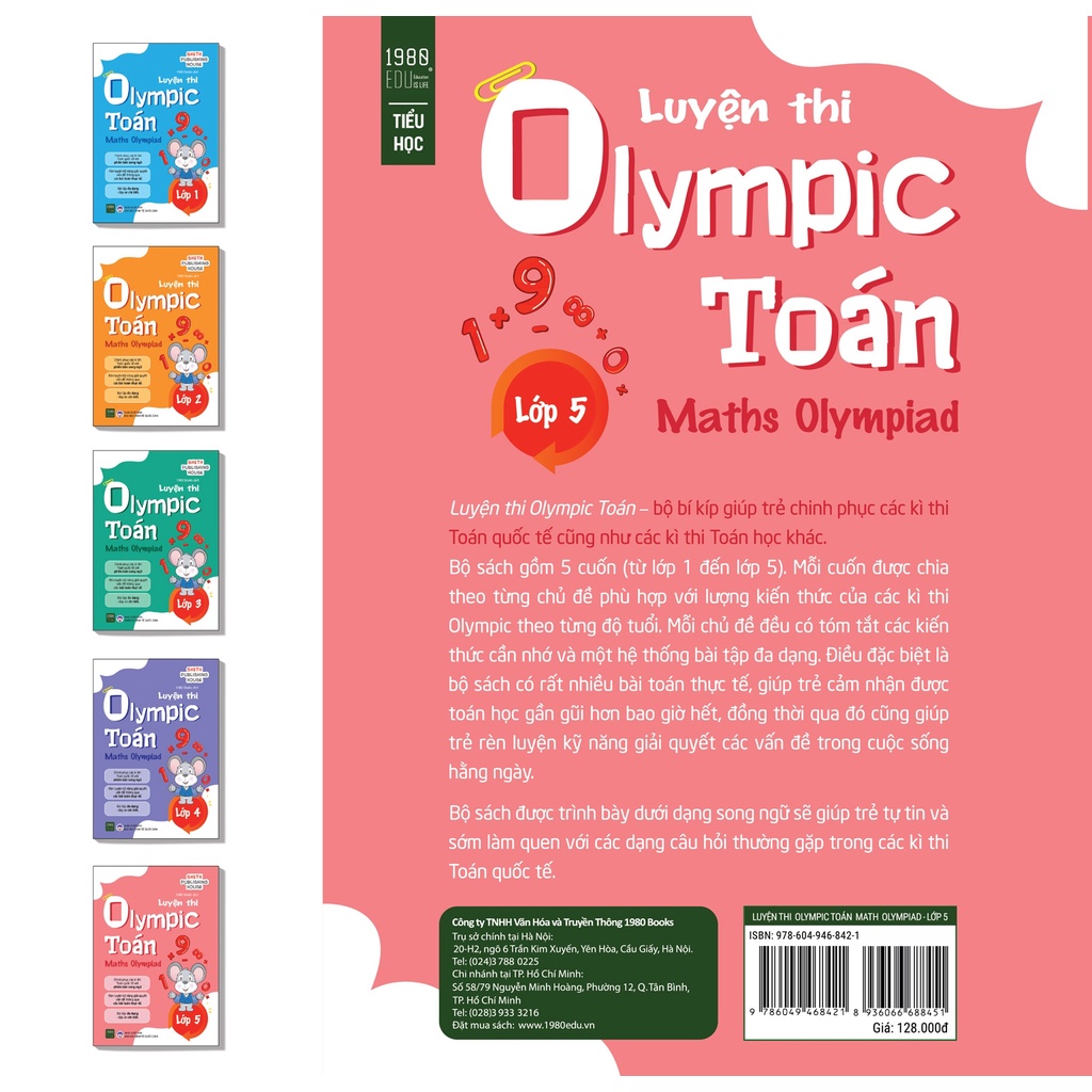 Sách - Luyện thi Olympic toán lớp 5 - 1980books