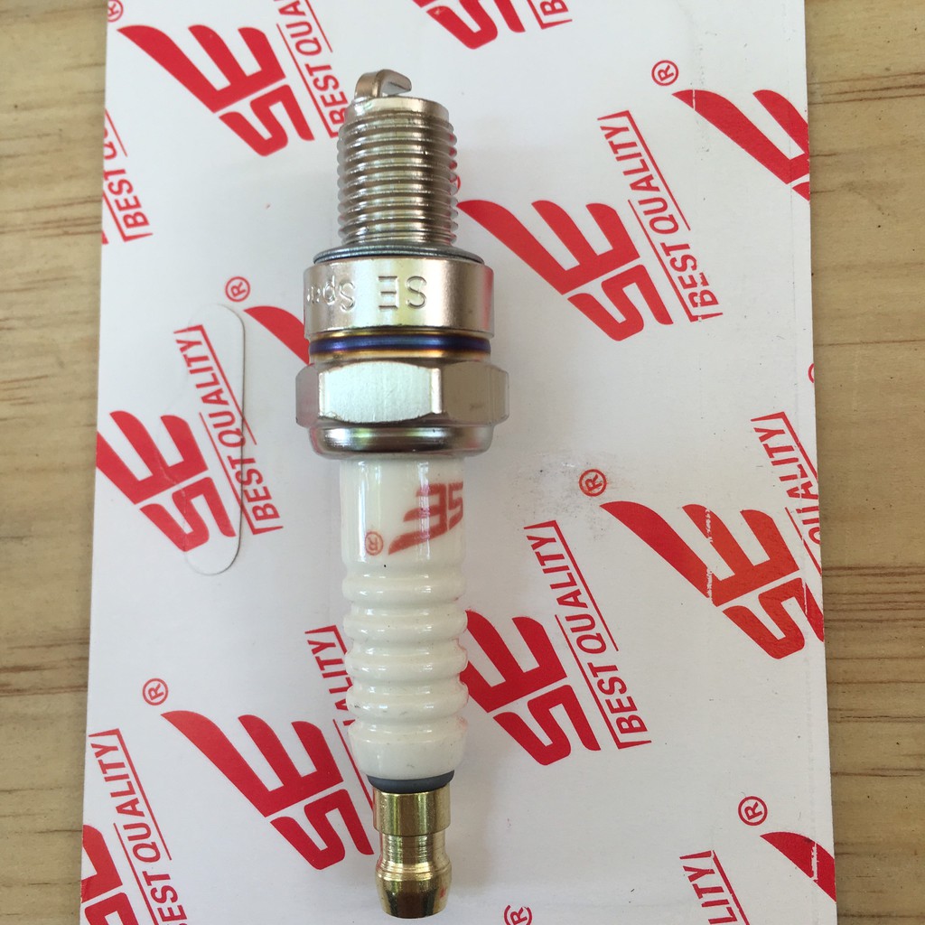 Bugi Xe Máy SE C6HSA Tiêu Chuẩn Chân Ngắn Dành Cho Cub, Dream, Wave 100, Wave ZX, Future 110 Sirius Jupiter Taurus