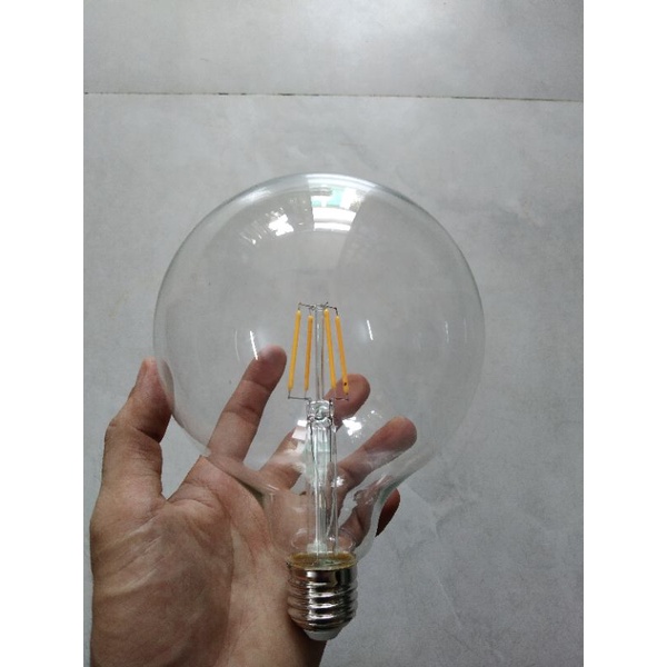 Bóng đèn led G125 Edison 4W ánh sáng vàng đui E27