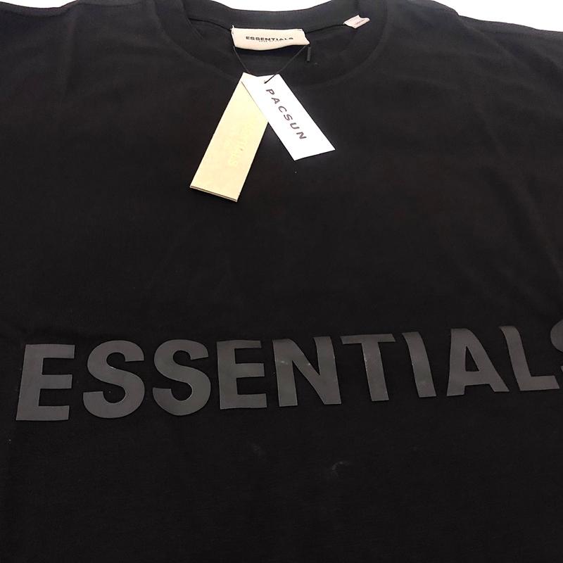 Áo thun 𝐄𝐒𝐒𝐄𝐍𝐓𝐈𝐀𝐋𝐒 vãi cotton 2 chiều, áo essentials nam nữ unisex form rộng tay lỡ size chuẩn, mẫu hot logo big