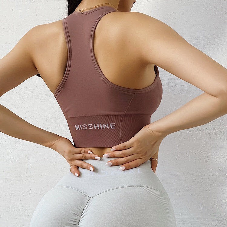 Áo Bra Khoá Ngực Misshine CỰC TIỆN LỢI, ôm trọn body, tôn dáng, co giãn, thoải mái khi vận động