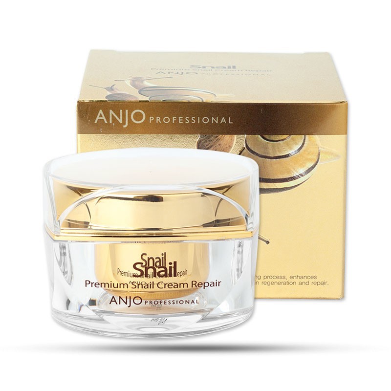 Kem dưỡng da tái tạo Anjo Professional Snail Premium Snail Cream Repair 50ml Hàn Quốc