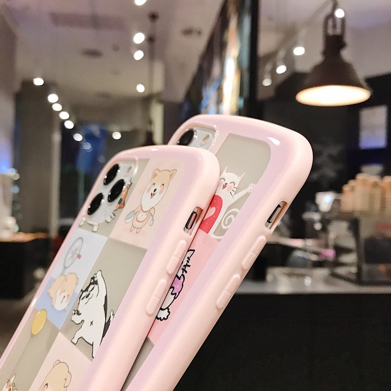 Ốp lưng iphone Cún yêu V2 viền cong dày dặn 5/5s/6/6plus/6s/6splus/7/7plus/8/8plus/x/xr/xs/11/12/pro/max/plus/promax | BigBuy360 - bigbuy360.vn