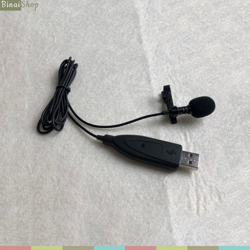 Micro cài áo cho máy ảnh, máy quay, máy tính Kool Sound Lavalier (Đen)