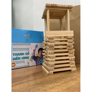 ĐỒ CHƠI THANH GỖ BIẾN HÌNH KITE