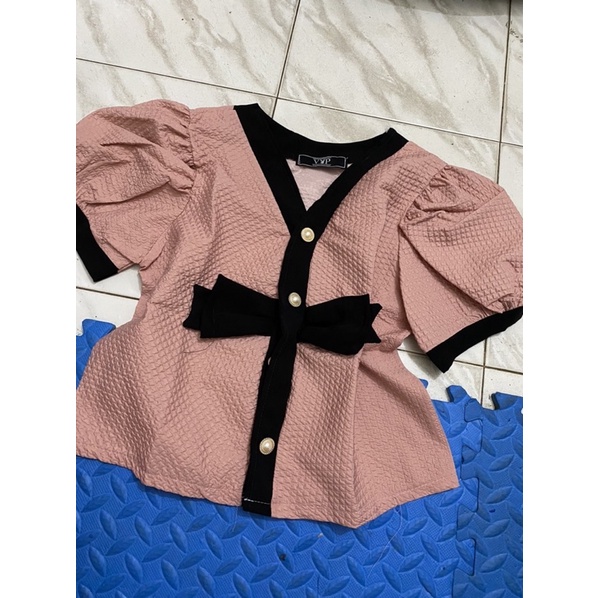 ❤️FREESHIP❤️Áo sơ mi nơ ngực kèm ảnh thật đẹp cực mọi người nhé,đẹp Uy Tín