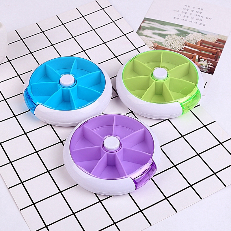 Hộp đựng thuốc theo tuần , dùng hàng tuần , dùng khi du lịch