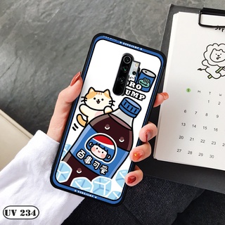 Ốp lưng nhám in hình 3D Xiaomi Redmi Note 8 Pro