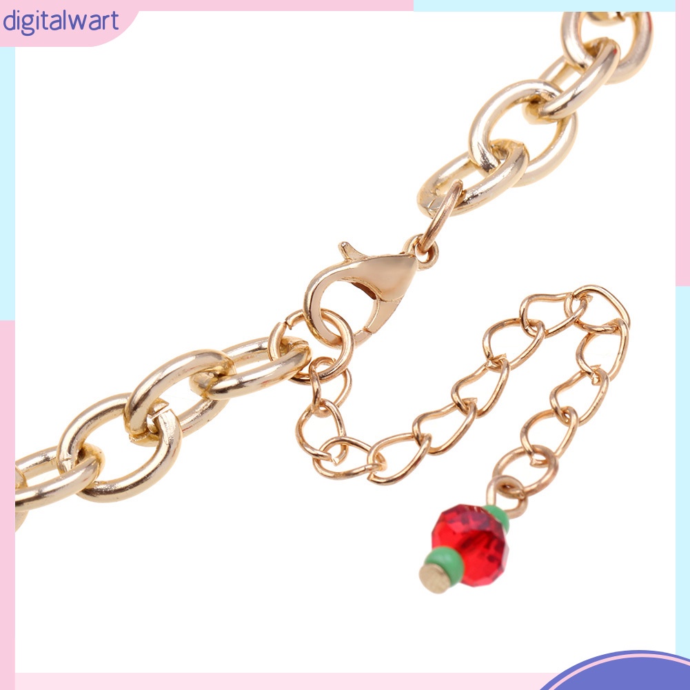 Vòng tay dạng chuỗi trang trí hình ông già Noel ngộ nghĩnh