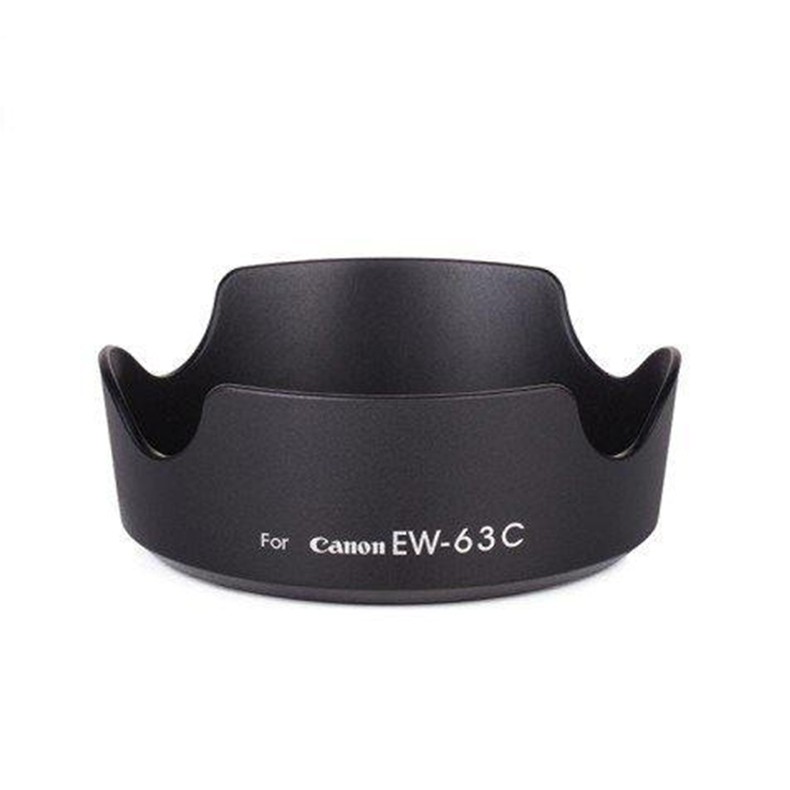 Lens Hood Cho ống Kính Canon 18-55mm STM (Loa che nắng EW-63C)