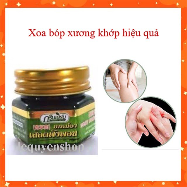 [Hiệu Qủa 100%] Dầu cù là thơm Green Herb 10gr