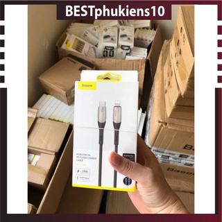 Cáp Baseus ⚡CHÍNH HÃNG⚡ Cáp sạc iphone  Baseus Horizontal Data Lightning cho iPhone/ iPad tốc độ 480Mpbs ( cực nhanh )