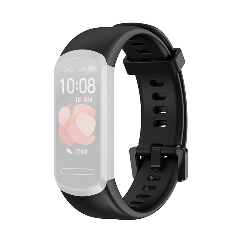 Dây Đeo Thay Thế Chất Liệu Silicon Màu Trơn Cho Huawei Band 4 Honor Band 5i